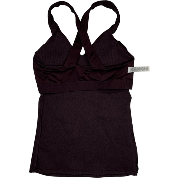 ALO Yoga Elevate Crossover Tank Dark Plum Size Small - Picture 5 of 10